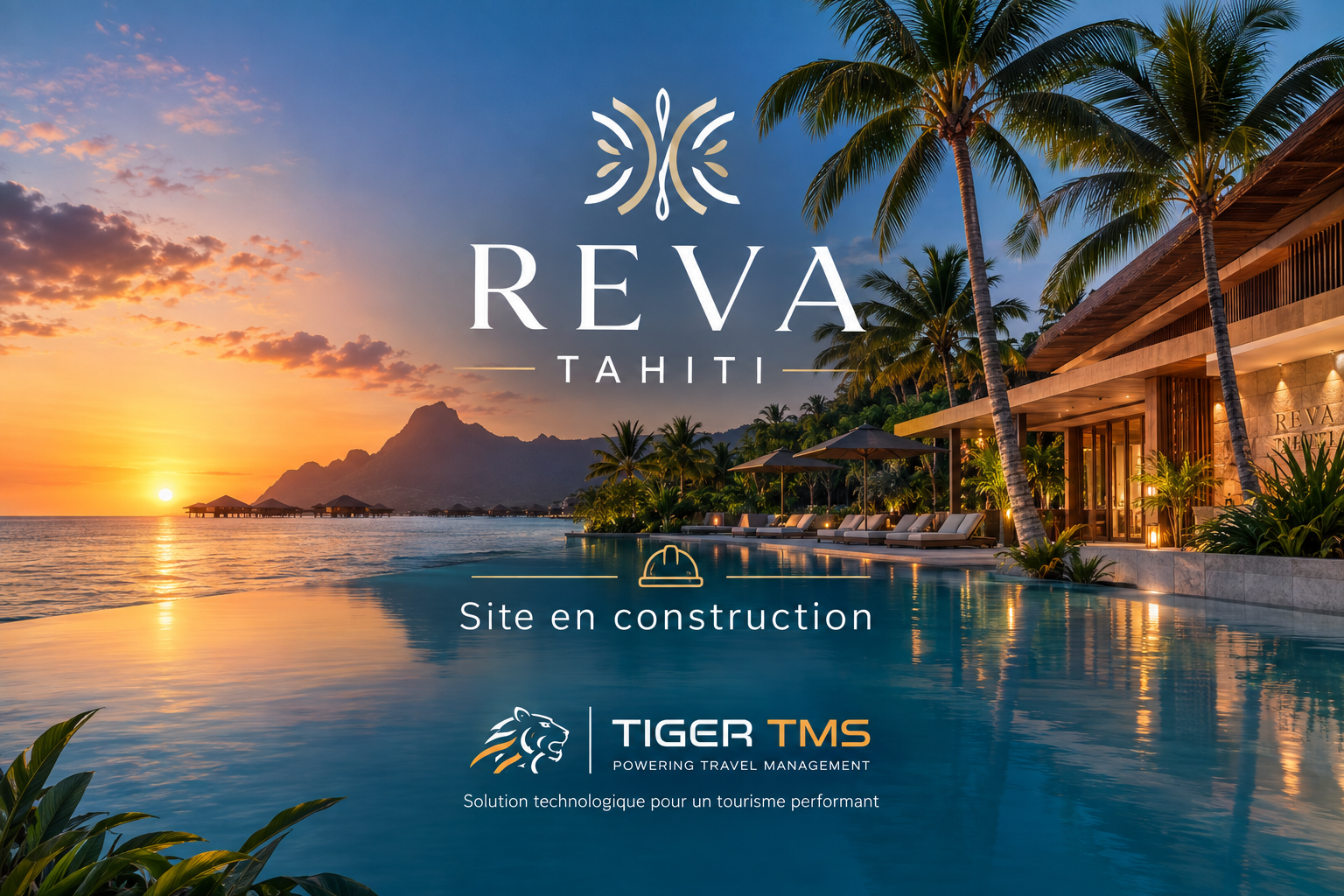Reva Tahiti Hotel - Site en construction